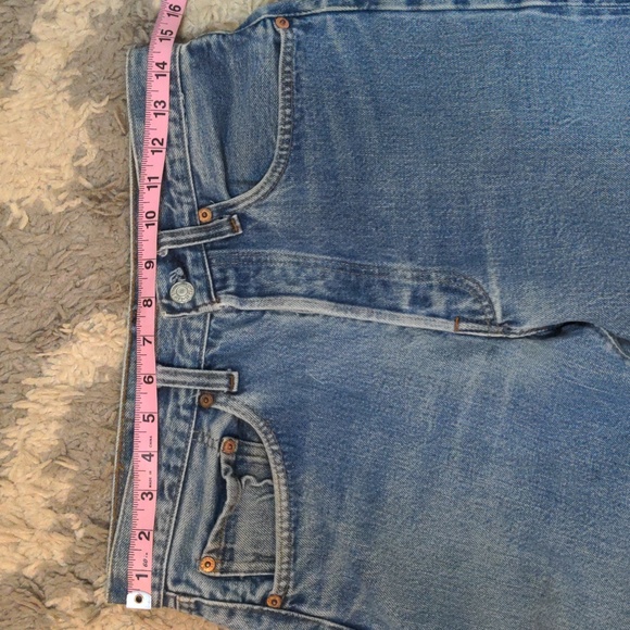 Vintage Levi's Redline Selvedge Button Fly 1970s 501 Blue Denim Jeans Levi - Picture 12 of 17